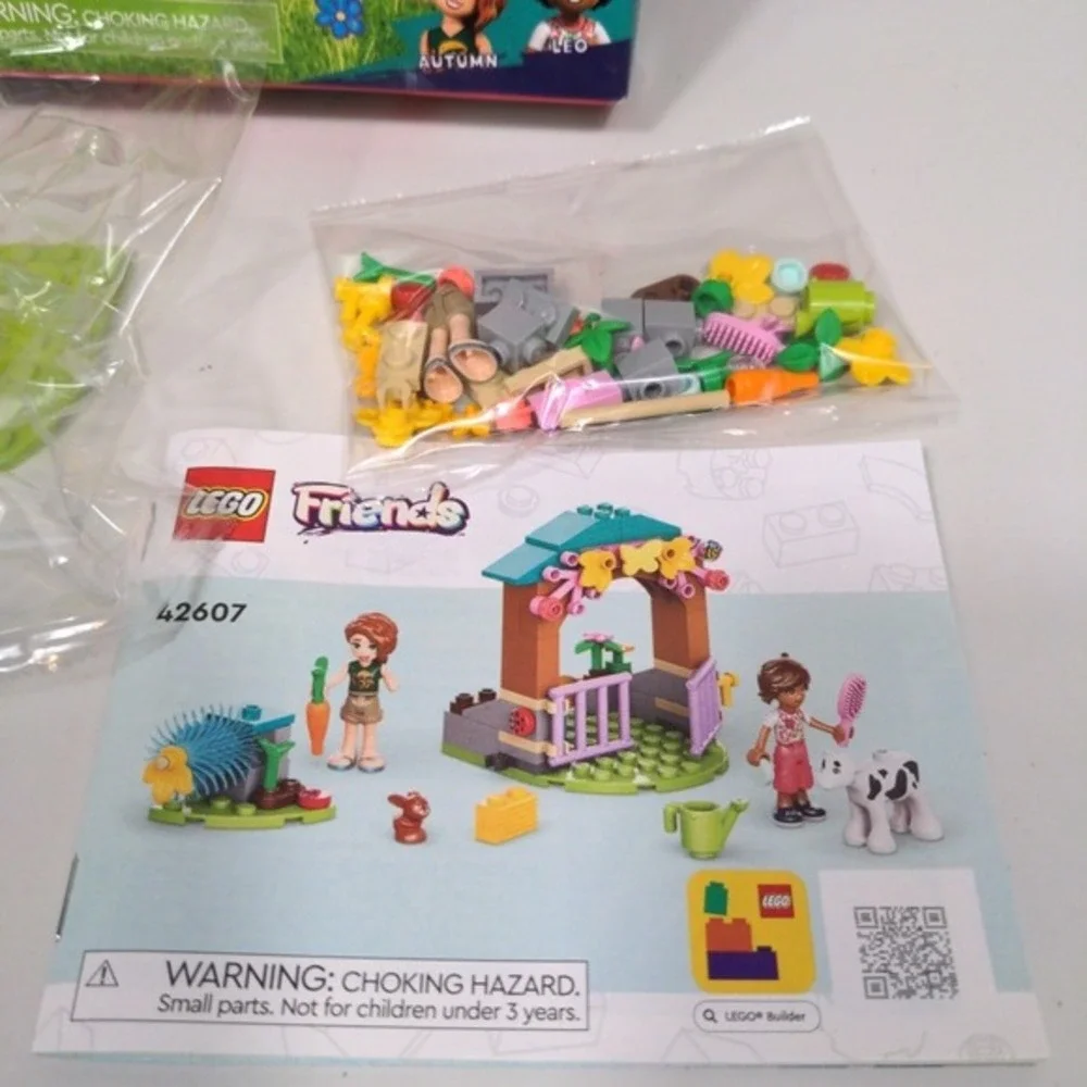 LEGO Friends Autumns Baby Cow Shed‎ 42607 Building Toy Set 2024 Farm Animal 79pc